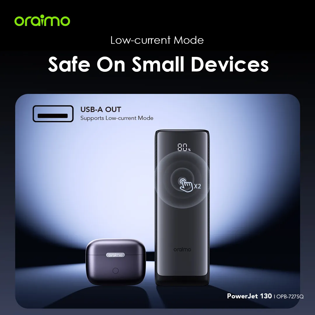 oraimo PowerJet 130 27600mAh 130W Power Bank opb 727SQ 5