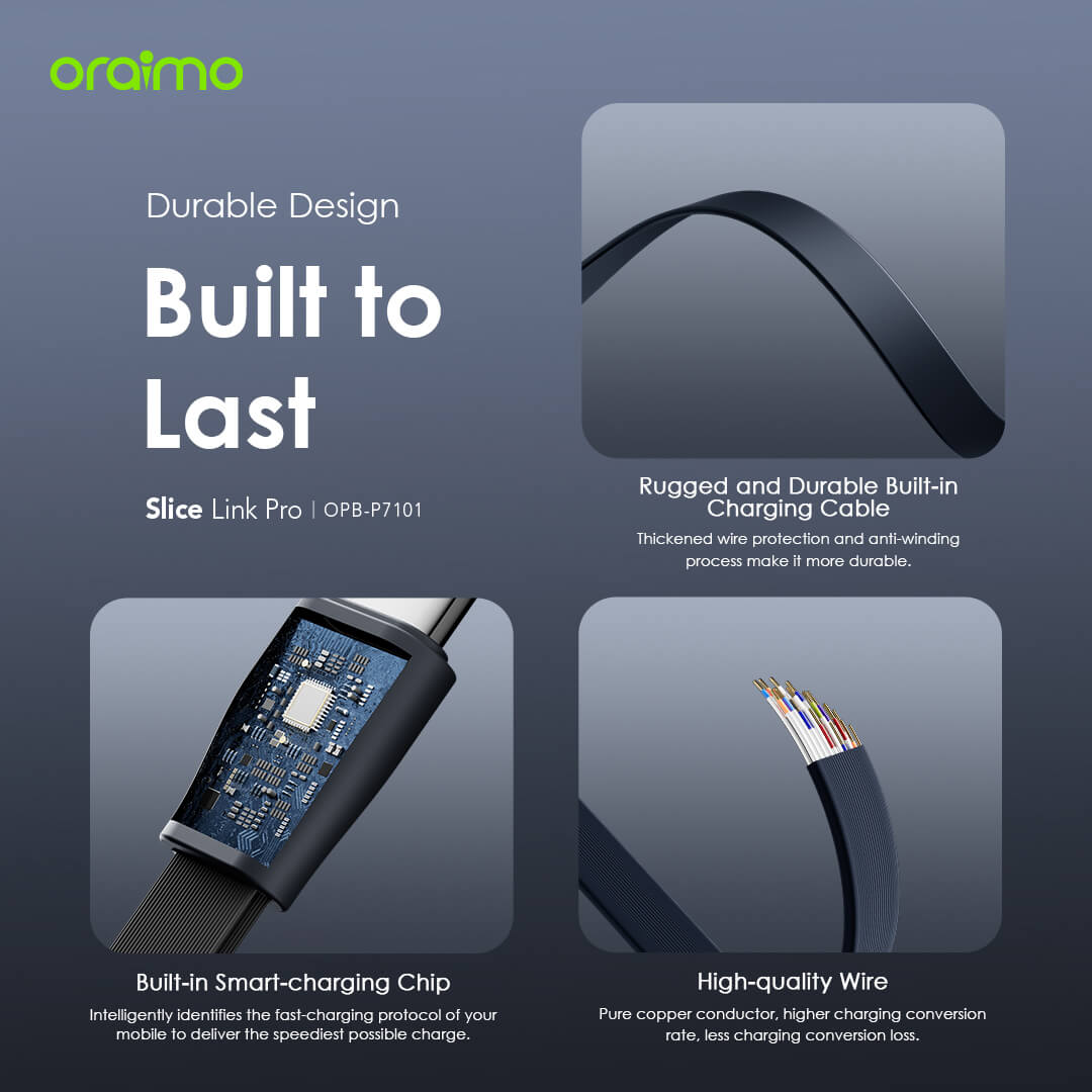 oraimo Slice Link Pro 10000mAh 22.5W Power Bank OPB-P7101 oraimo Slice Link Pro 10000mAh 22.5W Power Bank opb p7101 3