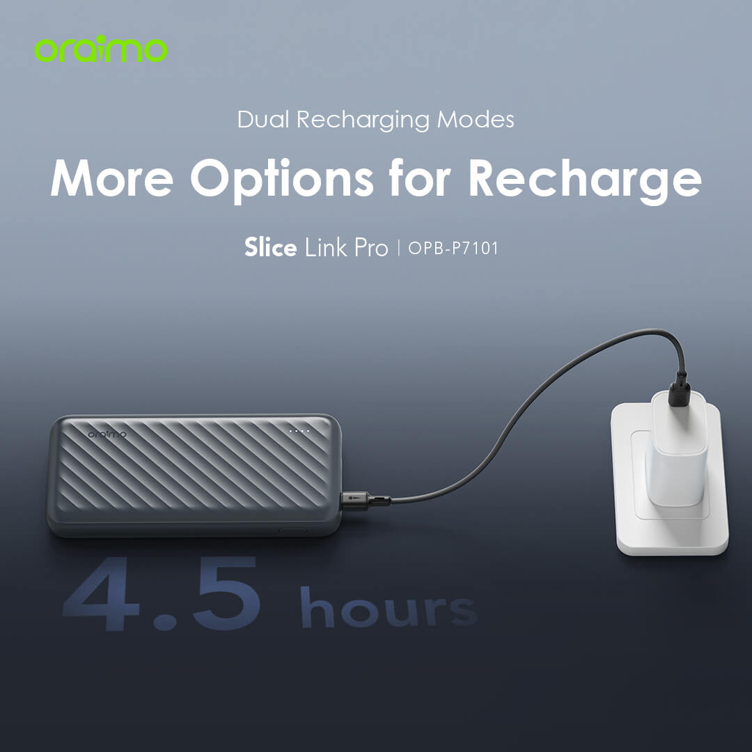 oraimo Slice Link Pro 10000mAh 22.5W Power Bank OPB-P7101 oraimo Slice Link Pro 10000mAh 22.5W Power Bank opb p7101 6