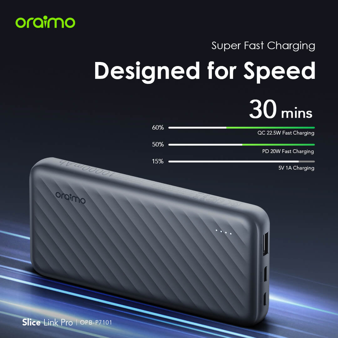 oraimo Slice Link Pro 10000mAh 22.5W Power Bank OPB-P7101 oraimo Slice Link Pro 10000mAh 22.5W Power Bank opb p7101 8