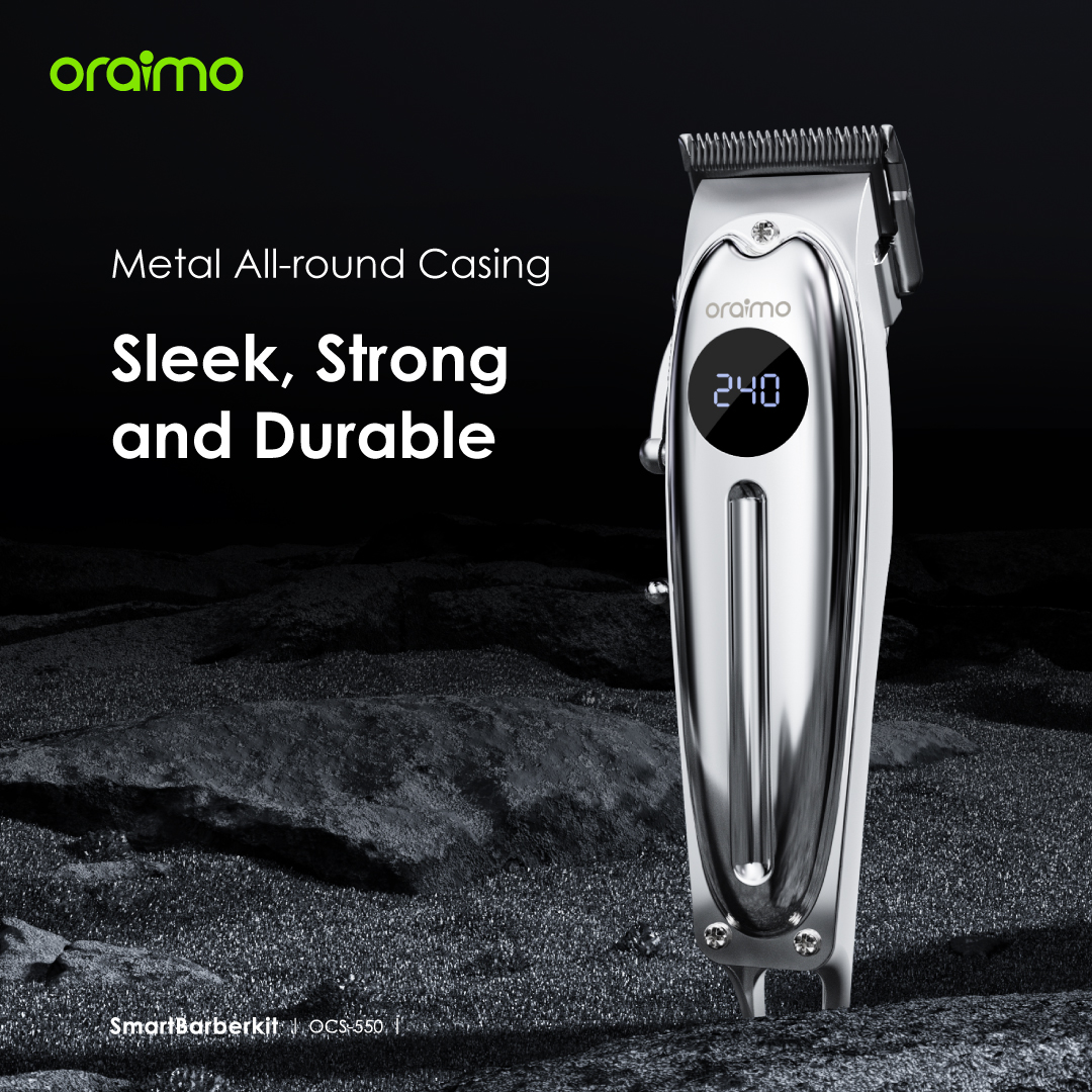 oraimo Smart Barberkit Super Powerful Motor Barber Kit OCS-550 oraimo Smart Barberkit Super Powerful Motor Barber Kit ocs 550 7