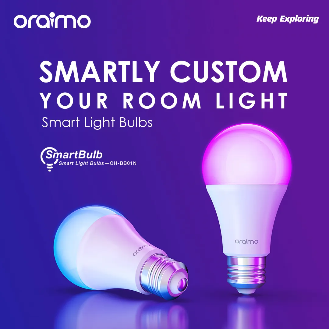 oraimo Smart Bulb 9W Light Bulbs OH-BB01N oraimo Smart Bulb 9W Light Bulbs 1