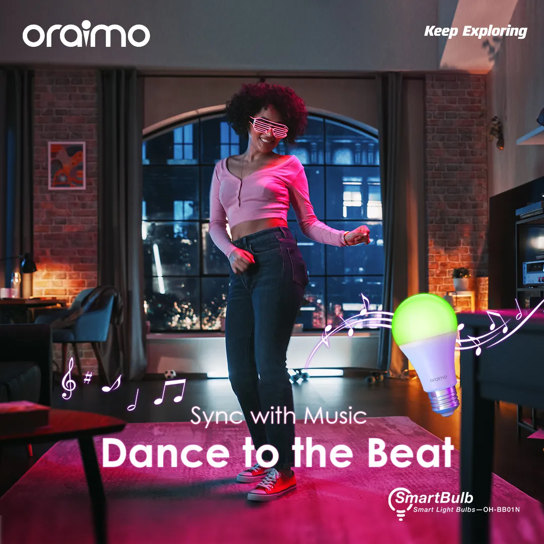oraimo Smart Bulb 9W Light Bulbs OH-BB01N oraimo Smart Bulb 9W Light Bulbs 3