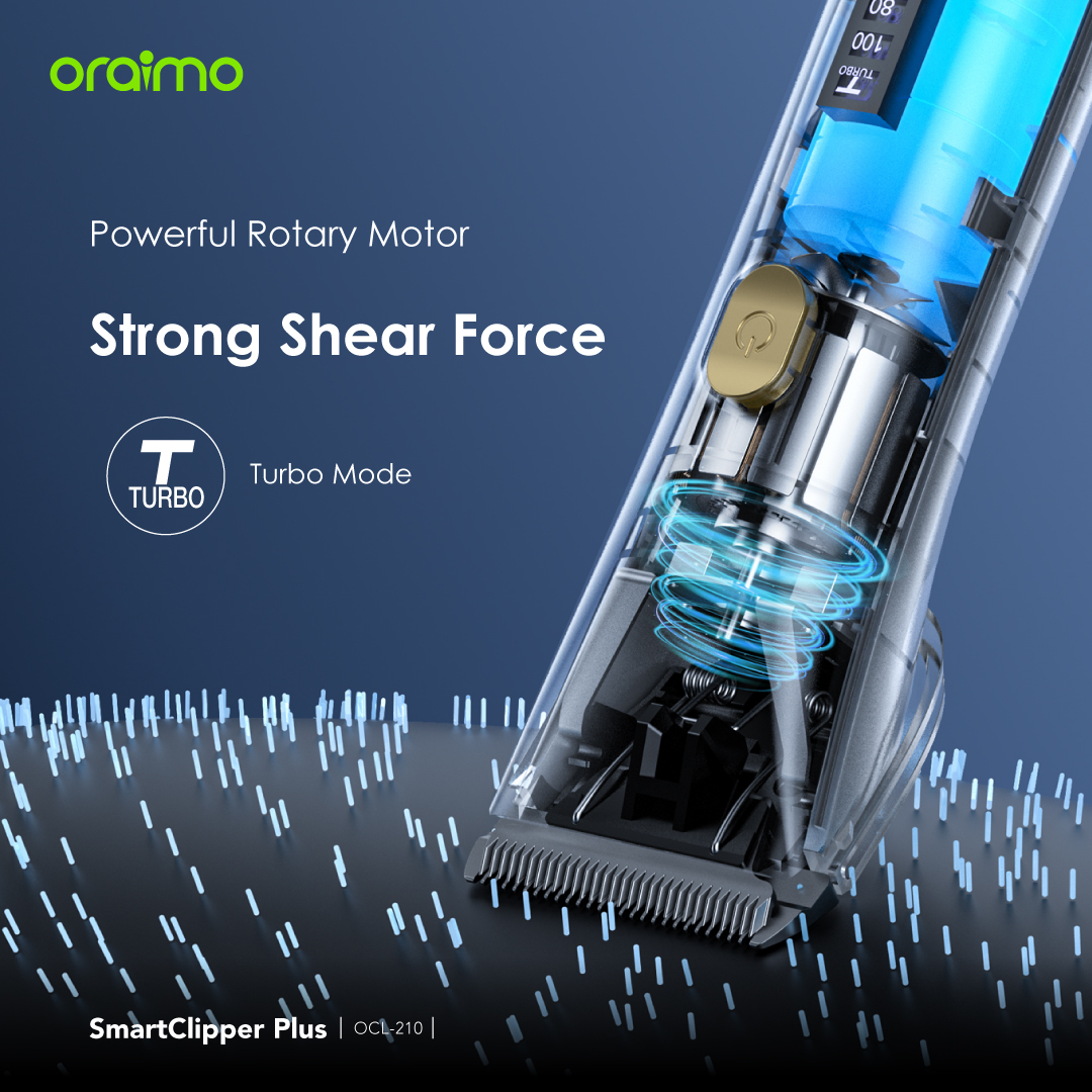 oraimo Smart Clipper Plus Cordless Hair Clipper OCL-210 oraimo Smart Clipper Plus Cordless Hair Clipper ocl 210 6