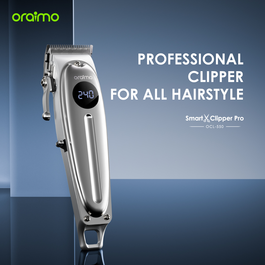 oraimo Smart Clipper Pro Professional Hair Clipper OCL-550 oraimo Smart Clipper Pro Professional Hair Clipper ocl 550t 1