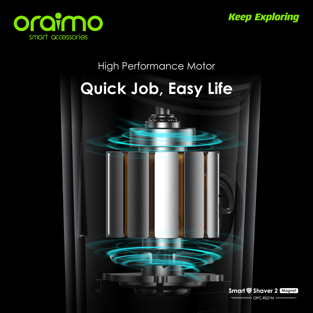 oraimo Smart Shaver 2 Magnet 3D Dual Ultra-thin Shaver OPC-RS21N oraimo Smart Shaver 2 Magnet 3D Dual Ultra thin Shaver opc rs21n 6