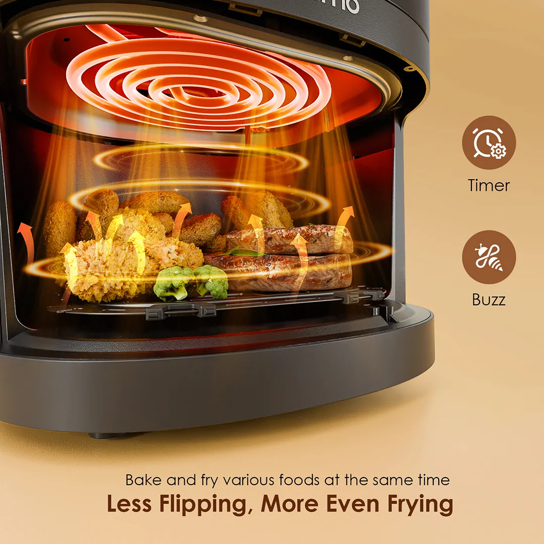oraimo SmartAirFryer 2 3.5L 1500W Touch Control Air Fryer OAF-201A oraimo SmartAirFryer 2 3.5L 1500W Touch Control Air Fryer oaf 201a2 5