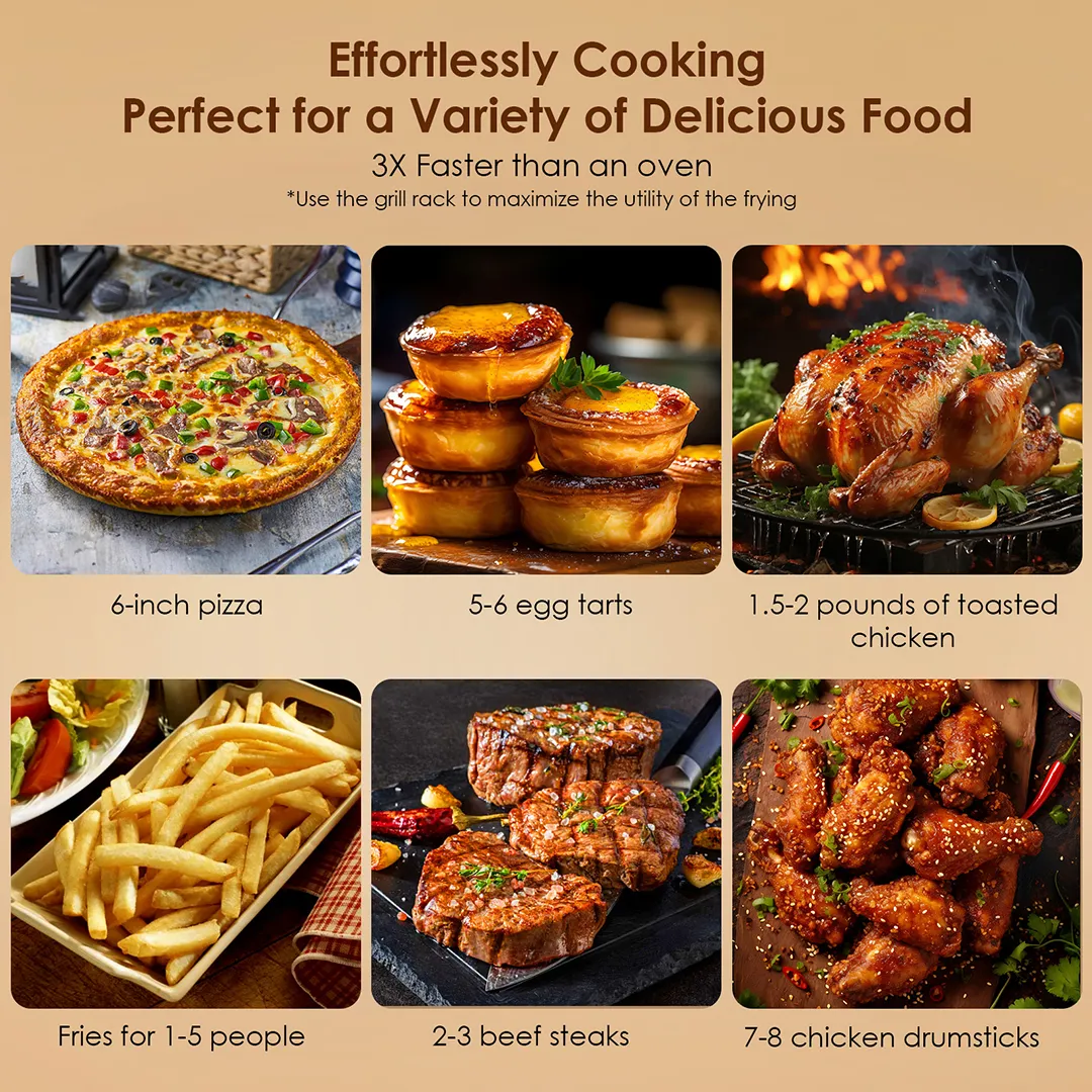 oraimo SmartAirFryer 2 3.5L 1500W Touch Control Air Fryer OAF-201A oraimo SmartAirFryer 2 3.5L 1500W Touch Control Air Fryer oaf 201a2 7