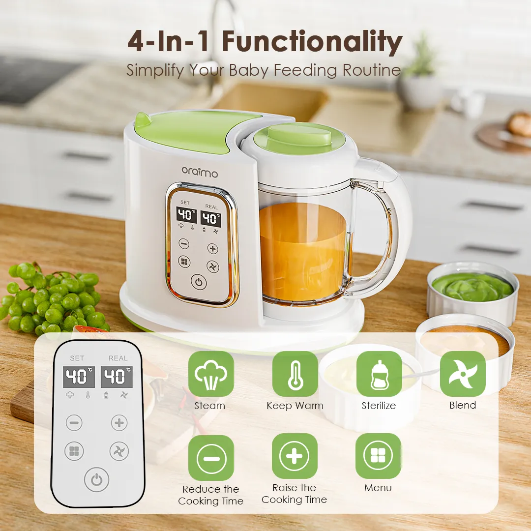 oraimo SmartBabyFoodMaker 1000ml Baby Food Maker OBF-501 oraimo SmartBabyFoodMaker 1000ml Baby Food Maker opf 501a 11