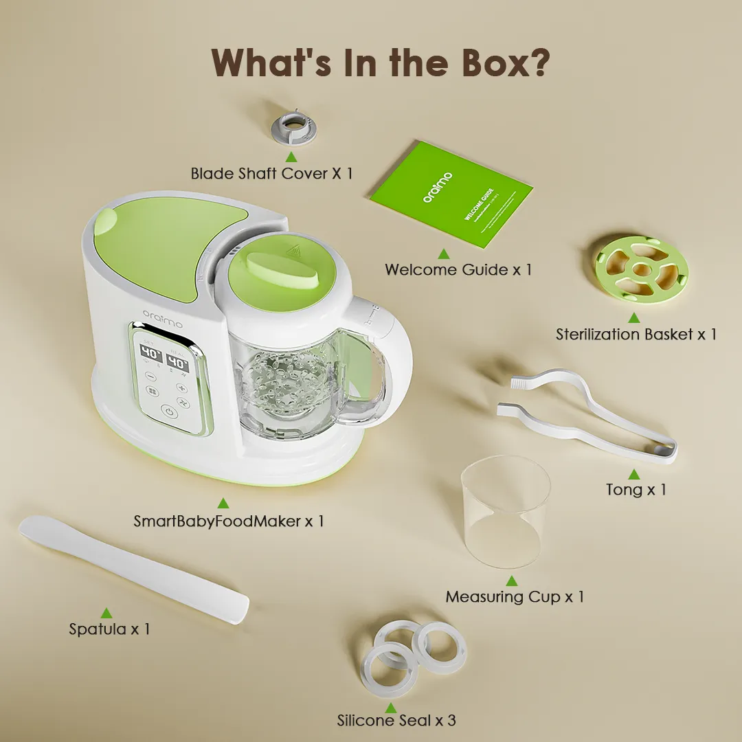 oraimo SmartBabyFoodMaker 1000ml Baby Food Maker OBF-501 oraimo SmartBabyFoodMaker 1000ml Baby Food Maker opf 501a 2