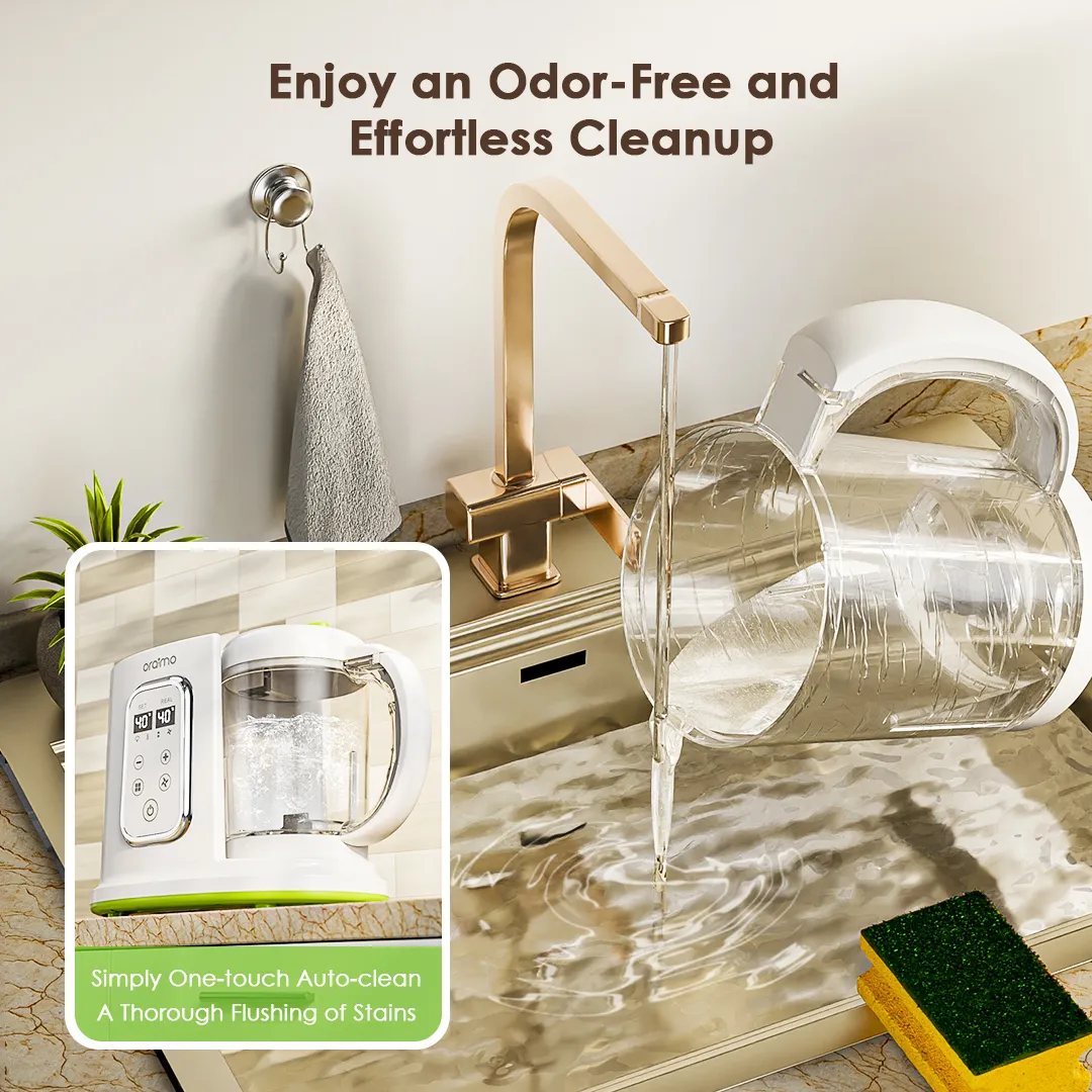 oraimo SmartBabyFoodMaker 1000ml Baby Food Maker OBF-501 oraimo SmartBabyFoodMaker 1000ml Baby Food Maker opf 501a 4