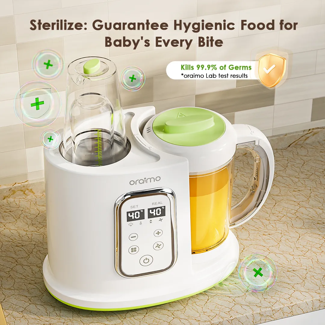 oraimo SmartBabyFoodMaker 1000ml Baby Food Maker OBF-501 oraimo SmartBabyFoodMaker 1000ml Baby Food Maker opf 501a 9