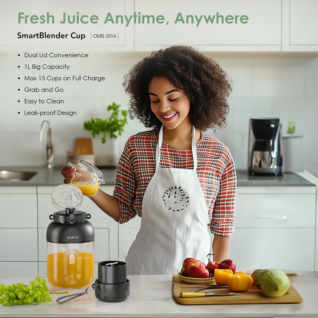 oraimo SmartBlender Cup 1L Juice Blender OMB-201A oraimo SmartBlender Cup 1L Juice Blender 1