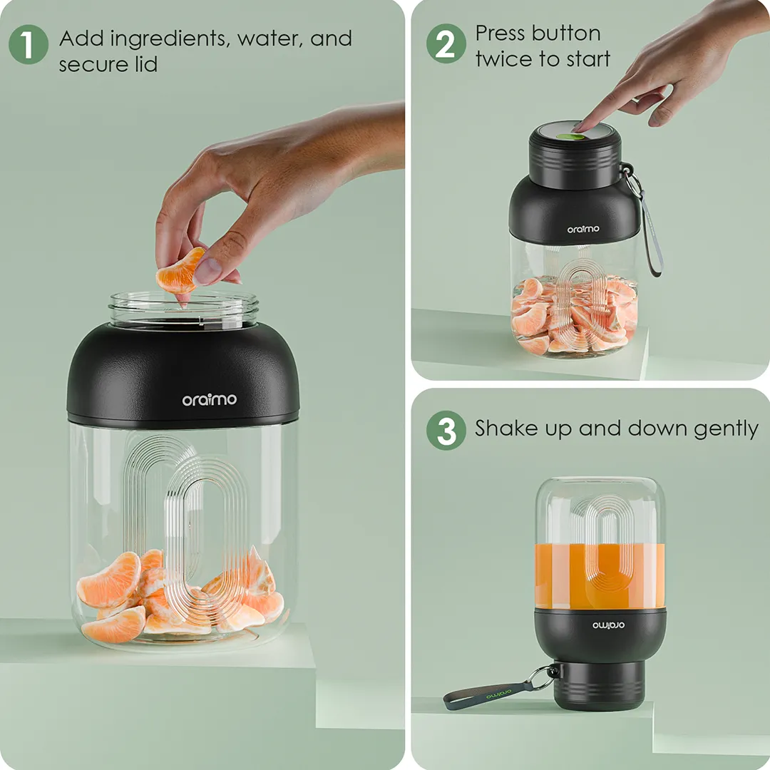 oraimo SmartBlender Cup 1L Juice Blender OMB-201A oraimo SmartBlender Cup 1L Juice Blender 4