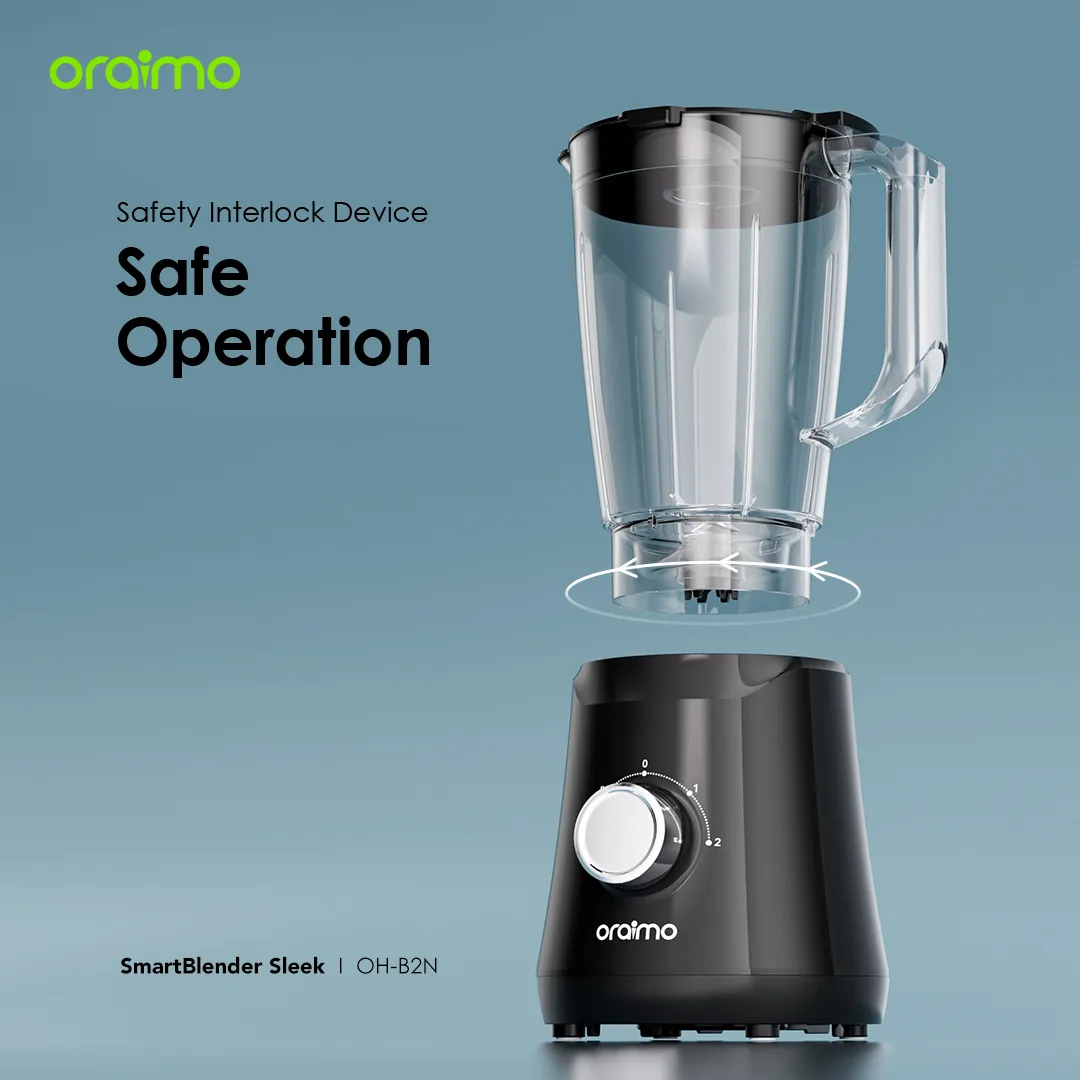 oraimo SmartBlender Sleek 1.5L 2 Speeds Blender OH-B2N oraimo SmartBlender Sleek 1.5L 2 Speeds Blender oh b2 680 1 3