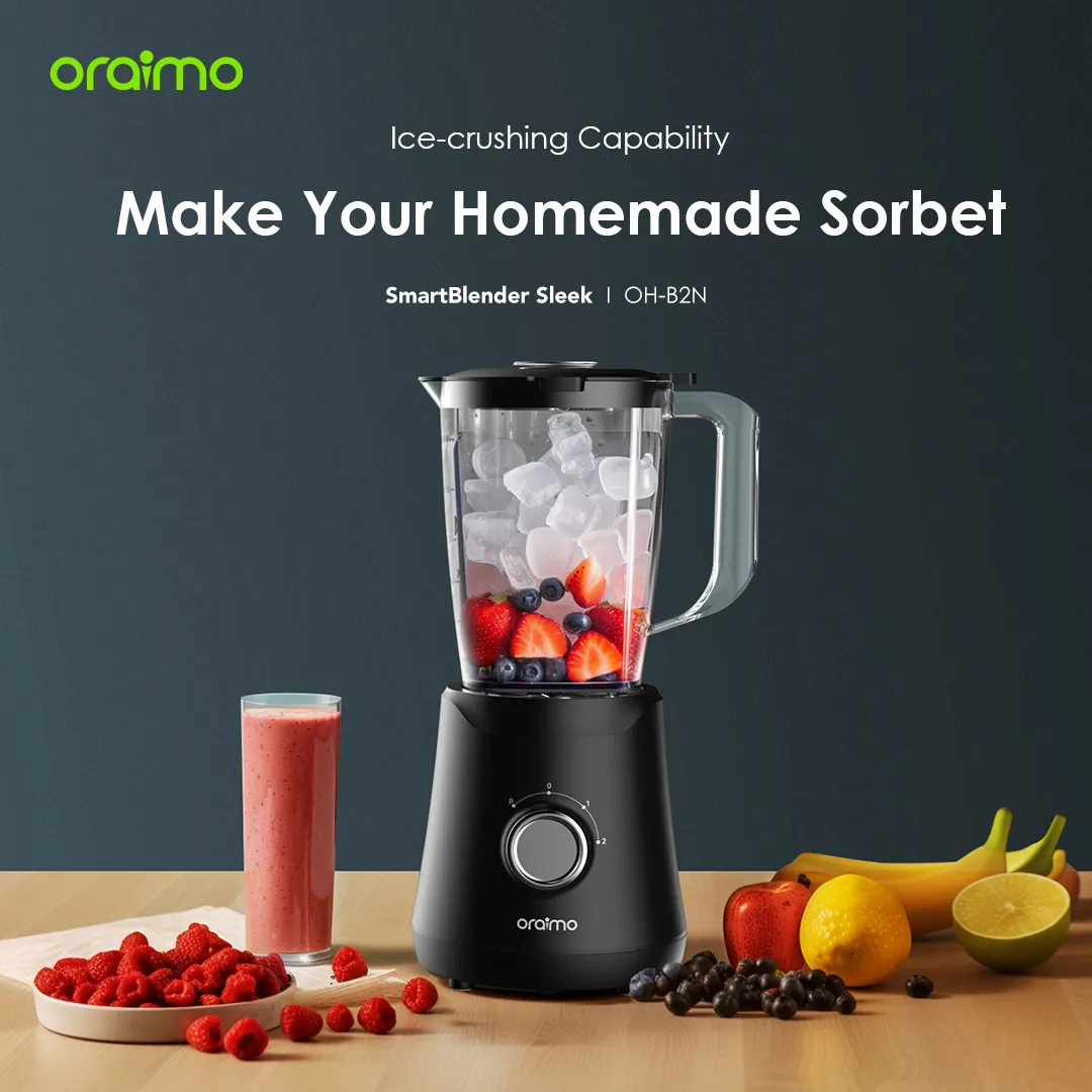 oraimo SmartBlender Sleek 1.5L 2 Speeds Blender OH-B2N oraimo SmartBlender Sleek 1.5L 2 Speeds Blender oh b2 680 1 8