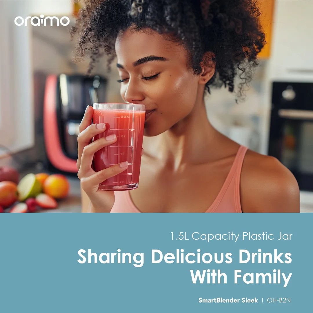 oraimo SmartBlender Sleek 1.5L 2 Speeds Blender OH-B2N oraimo SmartBlender Sleek 1.5L 2 Speeds Blender oh b2 680 1 9