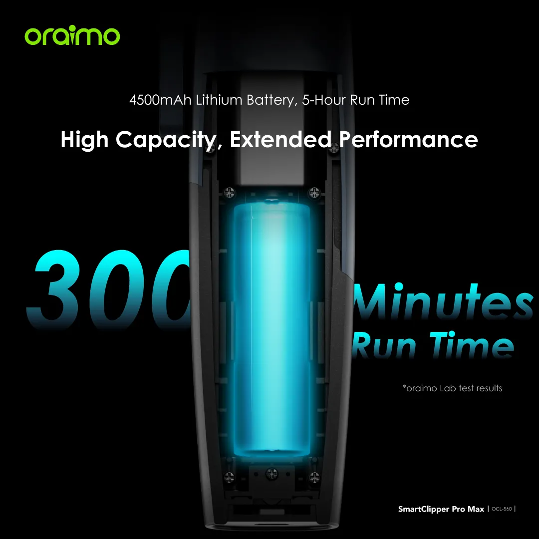 oraimo SmartClipper Pro Max Professional Hair Clipper OCL-560 oraimo SmartClipper Pro Max Professional Hair Clipper ocl 560 9