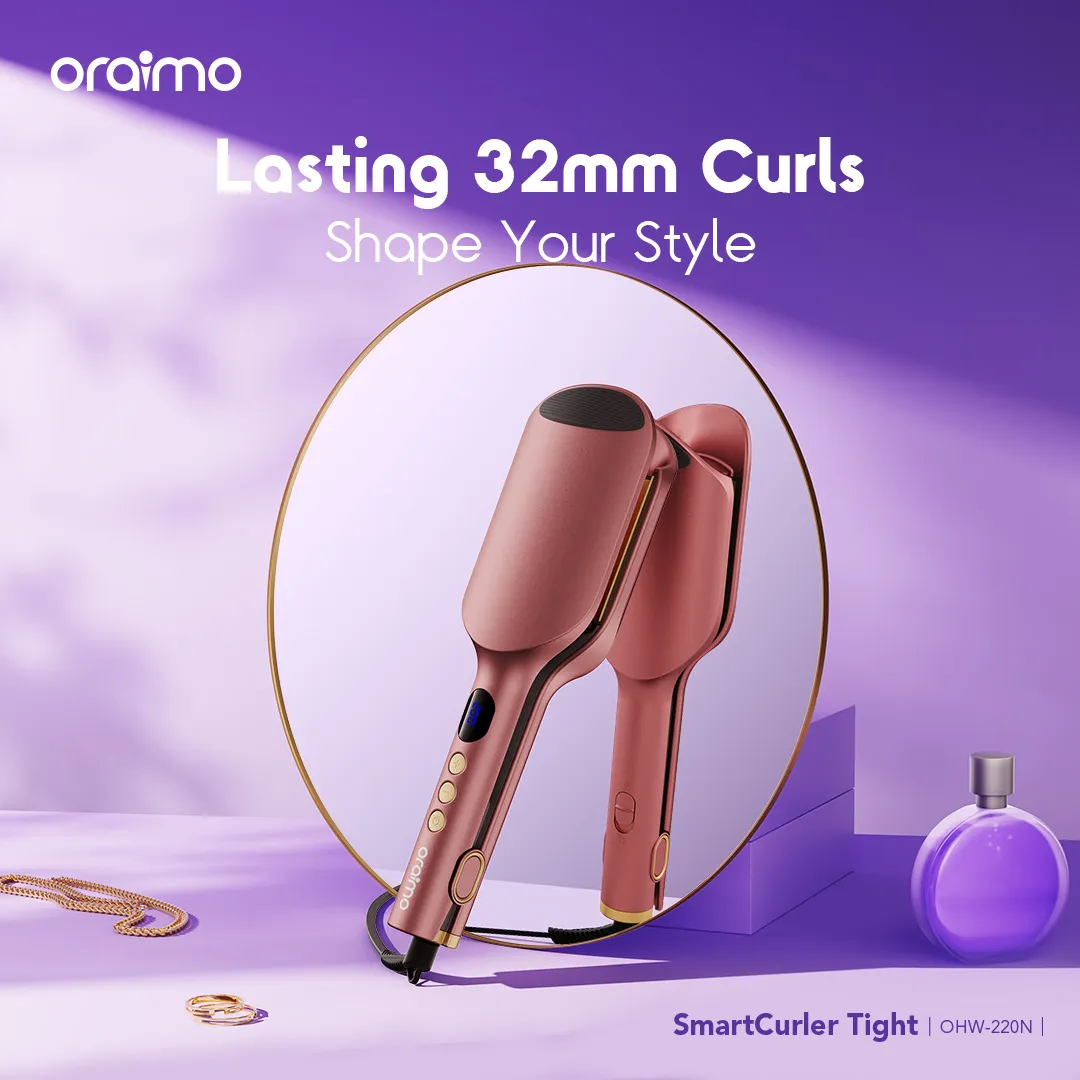 oraimo SmartCurler Wave 32mm Hair Curler OHW-220N oraimo SmartCurler Wave 32mm Hair Curler ohw 220n 1