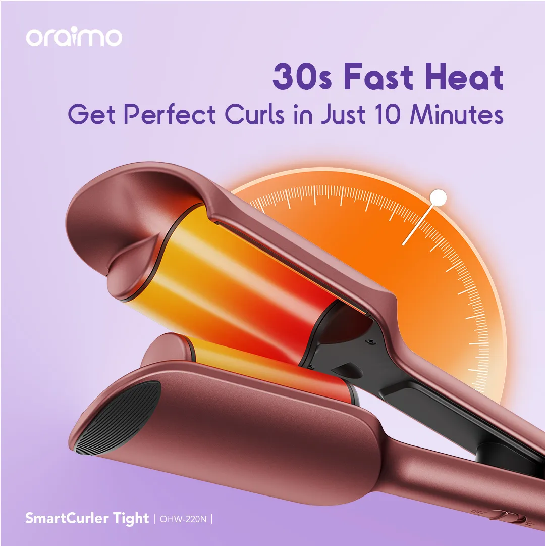 oraimo SmartCurler Wave 32mm Hair Curler OHW-220N oraimo SmartCurler Wave 32mm Hair Curler ohw 220n 4