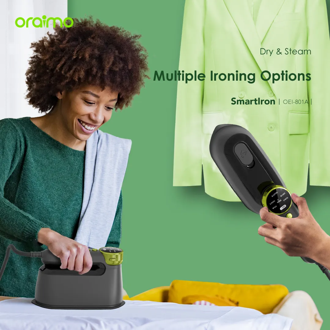 oraimo SmartIron 1740W Portable Electric Iron OEI-801A oraimo SmartIron 1740W Portable Electric Iron oei 801a 6