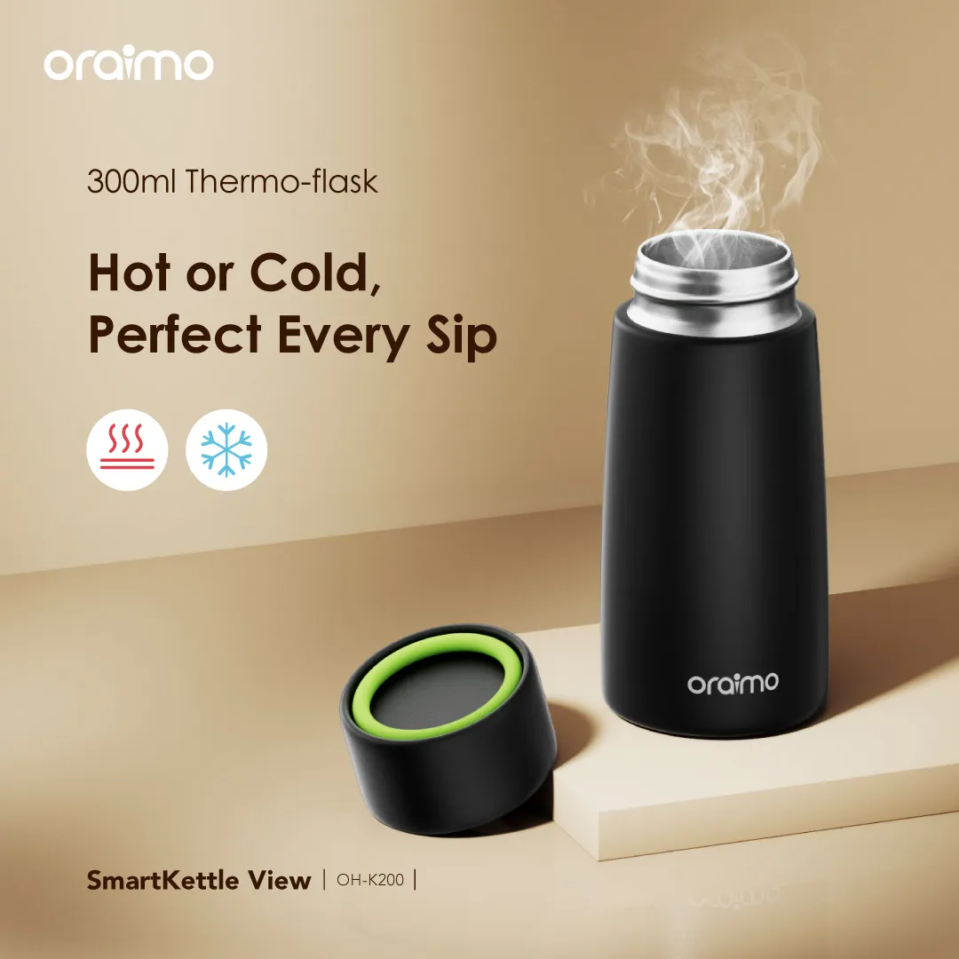 oraimo SmartKettle View 1.7L 304 Stainless Steel Electric Kettle OH-K200 oraimo SmartKettle View 1.7L 304 Stainless Steel Electric Kettle oh k200 3