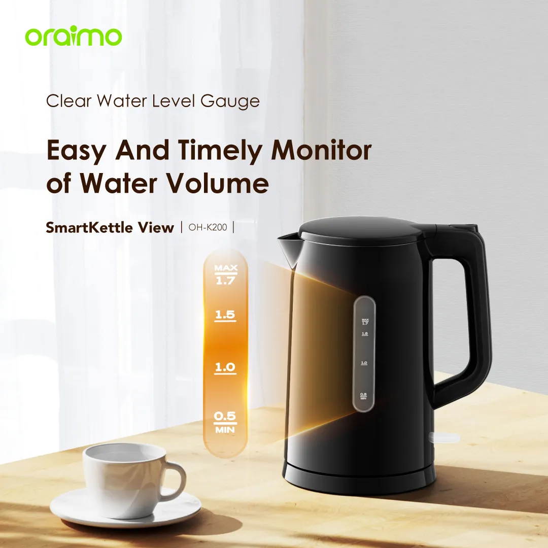 oraimo SmartKettle View 1.7L 304 Stainless Steel Electric Kettle OH-K200 oraimo SmartKettle View 1.7L 304 Stainless Steel Electric Kettle oh k200 6