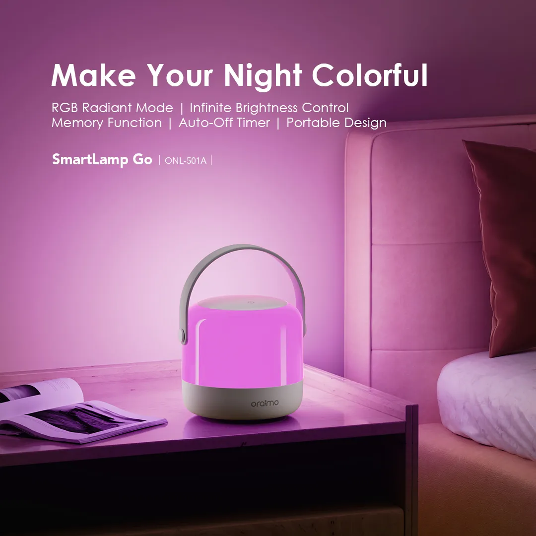 oraimo SmartLamp Go 4.5W RGB Night Light ONL-501A oraimo SmartLamp Go 4.5W RGB Night Light onl 501a 1