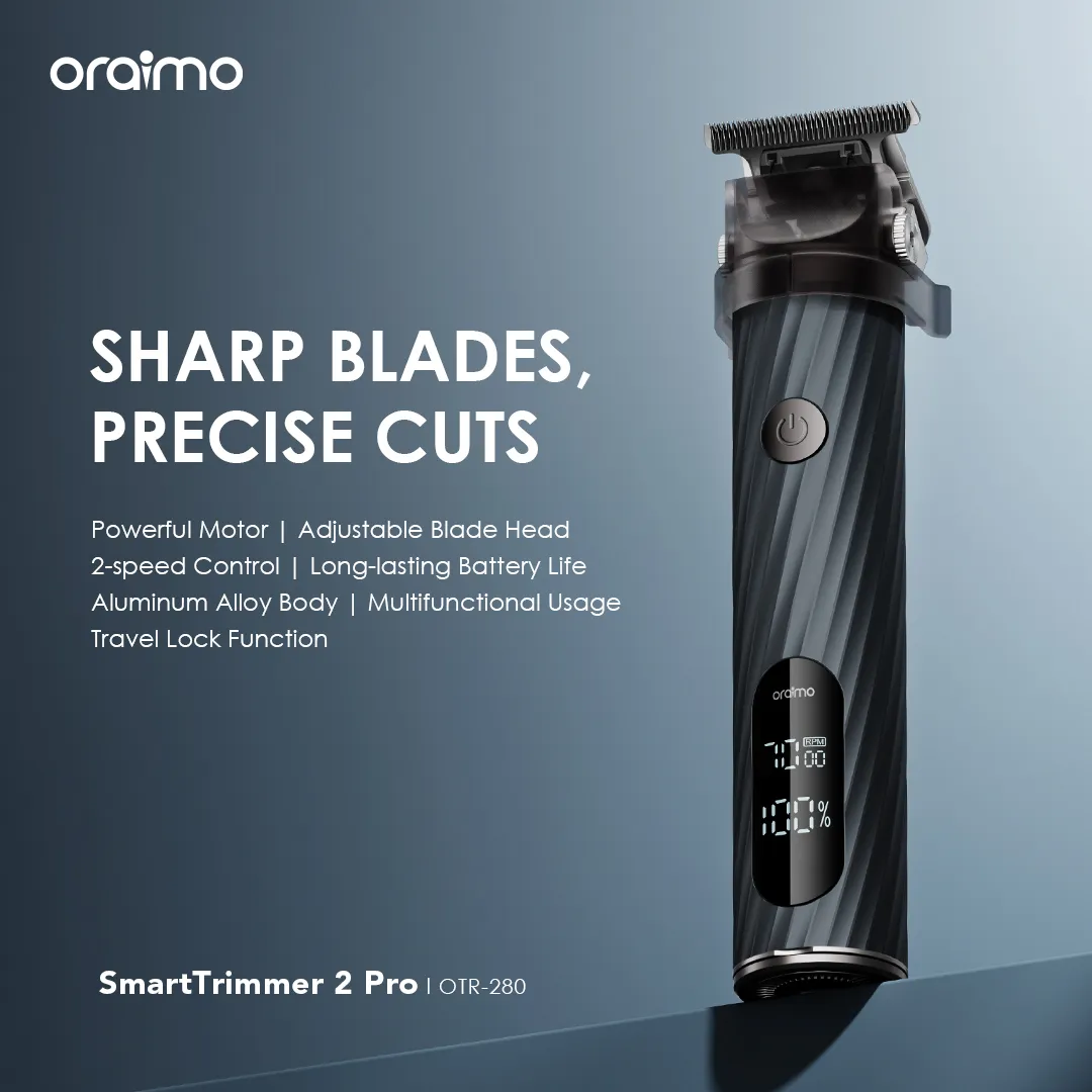 oraimo SmartTrimmer 2 Pro 7000RPM Powerful Trimmer OTR-280 oraimo SmartTrimmer 2 Pro 7000RPM Powerful Trimmer otr 280 1
