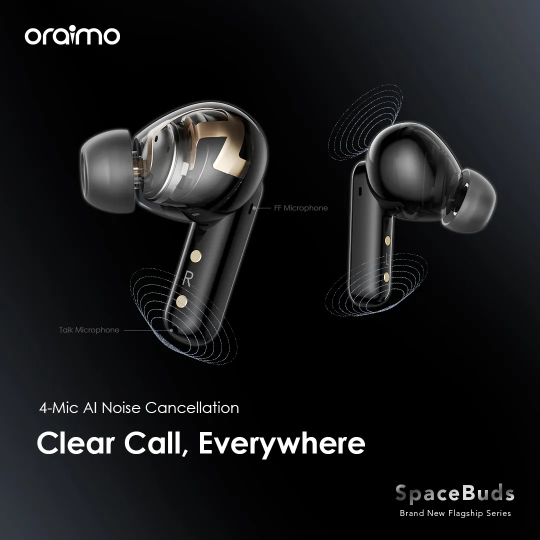 oraimo SpaceBuds Hybrid ANC True Wireless Earbuds Customized Voice Prompt otw 630 10