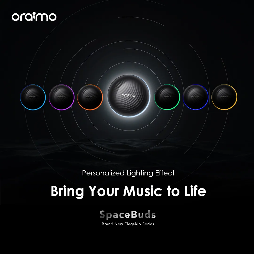 oraimo SpaceBuds Hybrid ANC True Wireless Earbuds Customized Voice Prompt otw 630 19