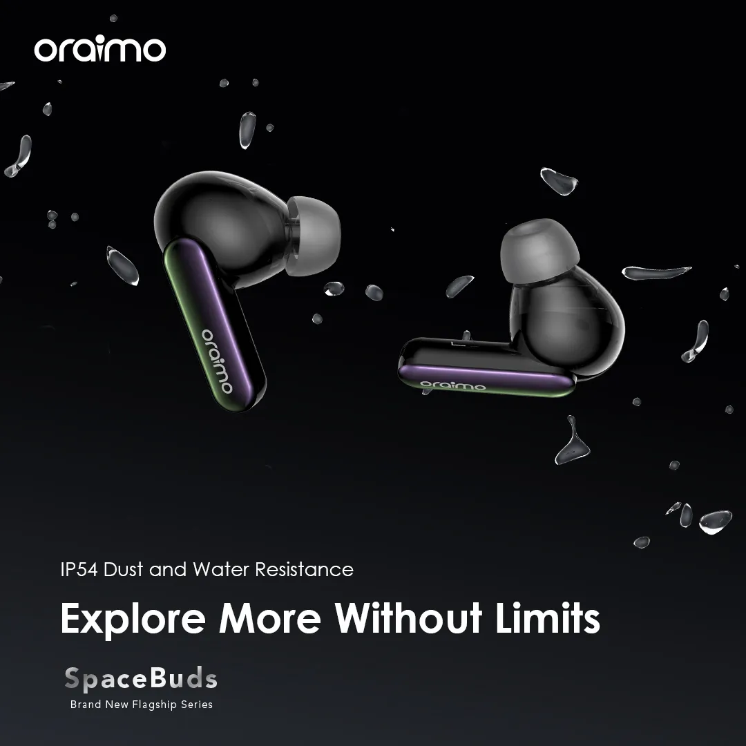 oraimo SpaceBuds Hybrid ANC True Wireless Earbuds Customized Voice Prompt otw 630 6
