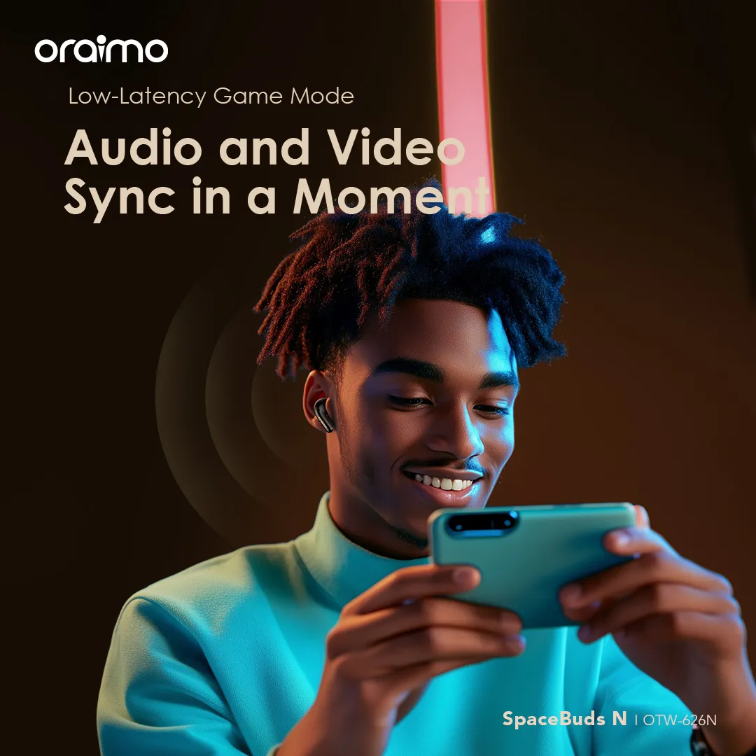 oraimo SpaceBuds N ANC True Wireless Earbuds OTW-626N oraimo SpaceBuds N ANC True Wireless Earbuds otw 626n 5