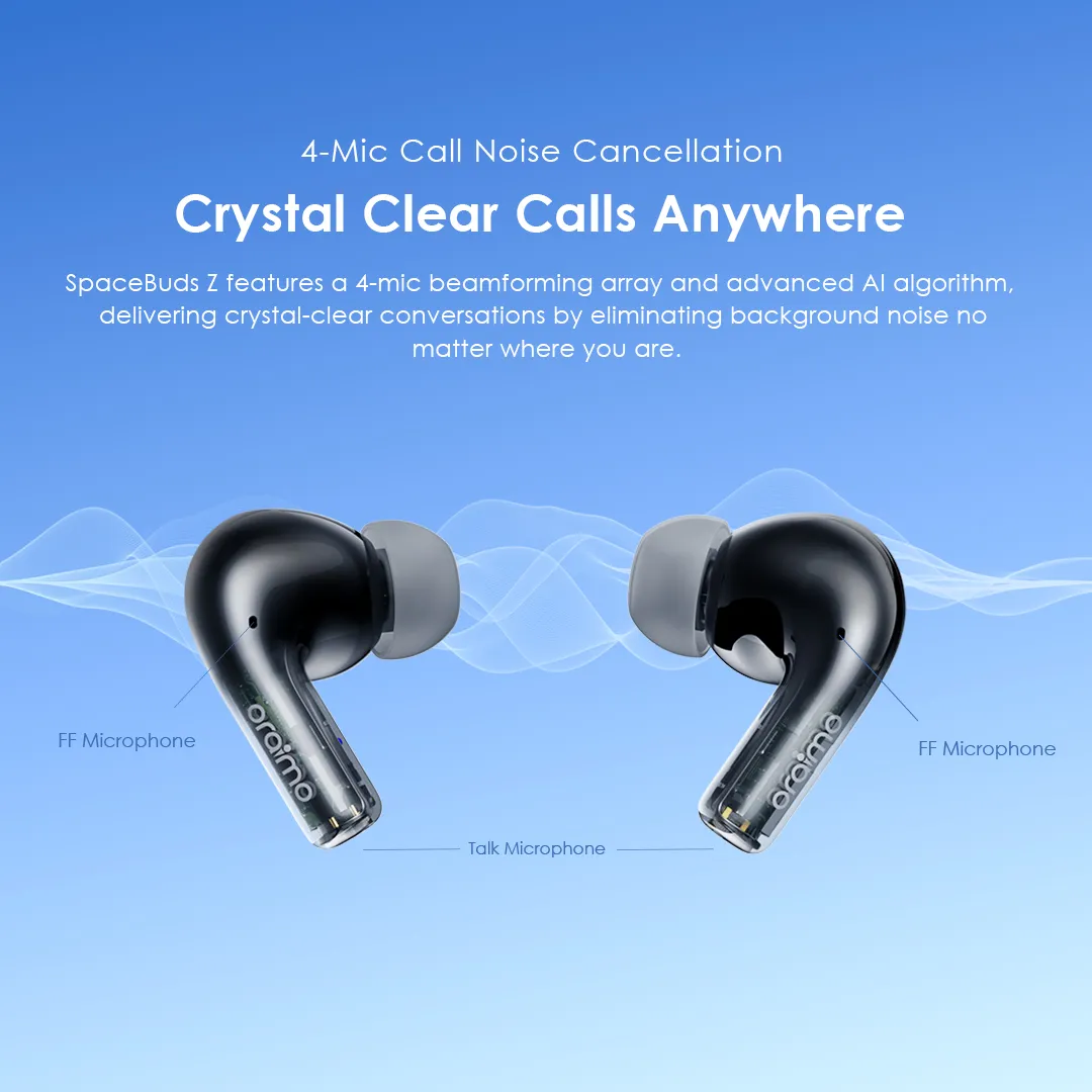 oraimo SpaceBuds Z ANC True Wireless Earbuds with Spatial Audio otw 625 11