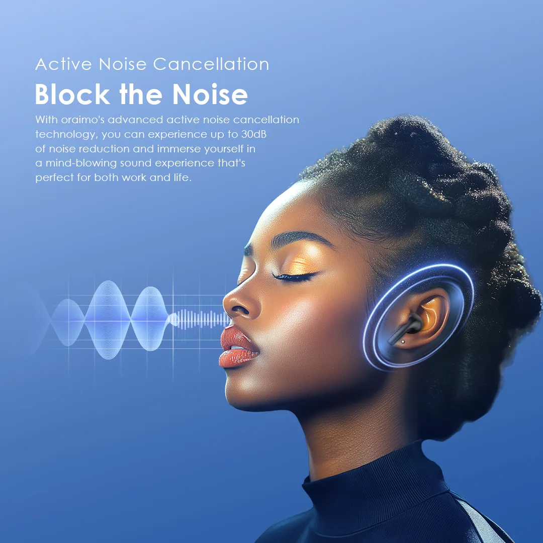 oraimo SpaceBuds Z ANC True Wireless Earbuds with Spatial Audio otw 625 12