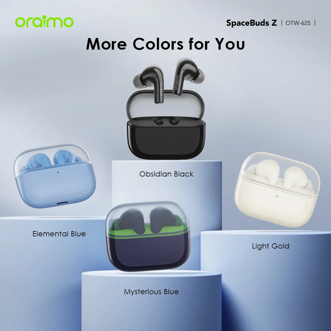 oraimo SpaceBuds Z ANC True Wireless Earbuds with Spatial Audio otw 625 2