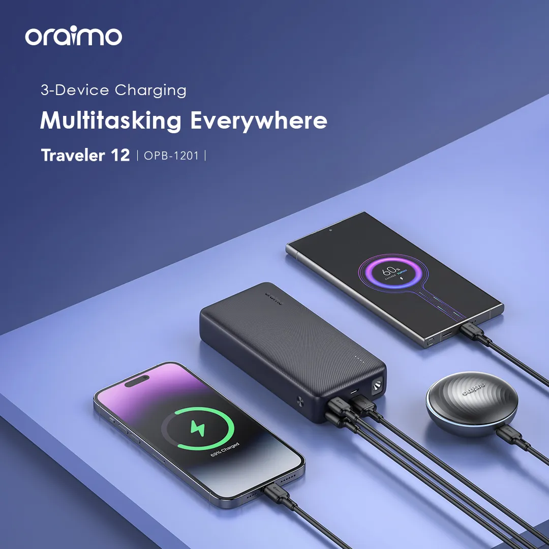 Oraimo Traveler 12 20000mAh 12W Power Bank OPB-1201 oraimo Traveler 12 20000mAh 12W Power Bank opb 1201 5