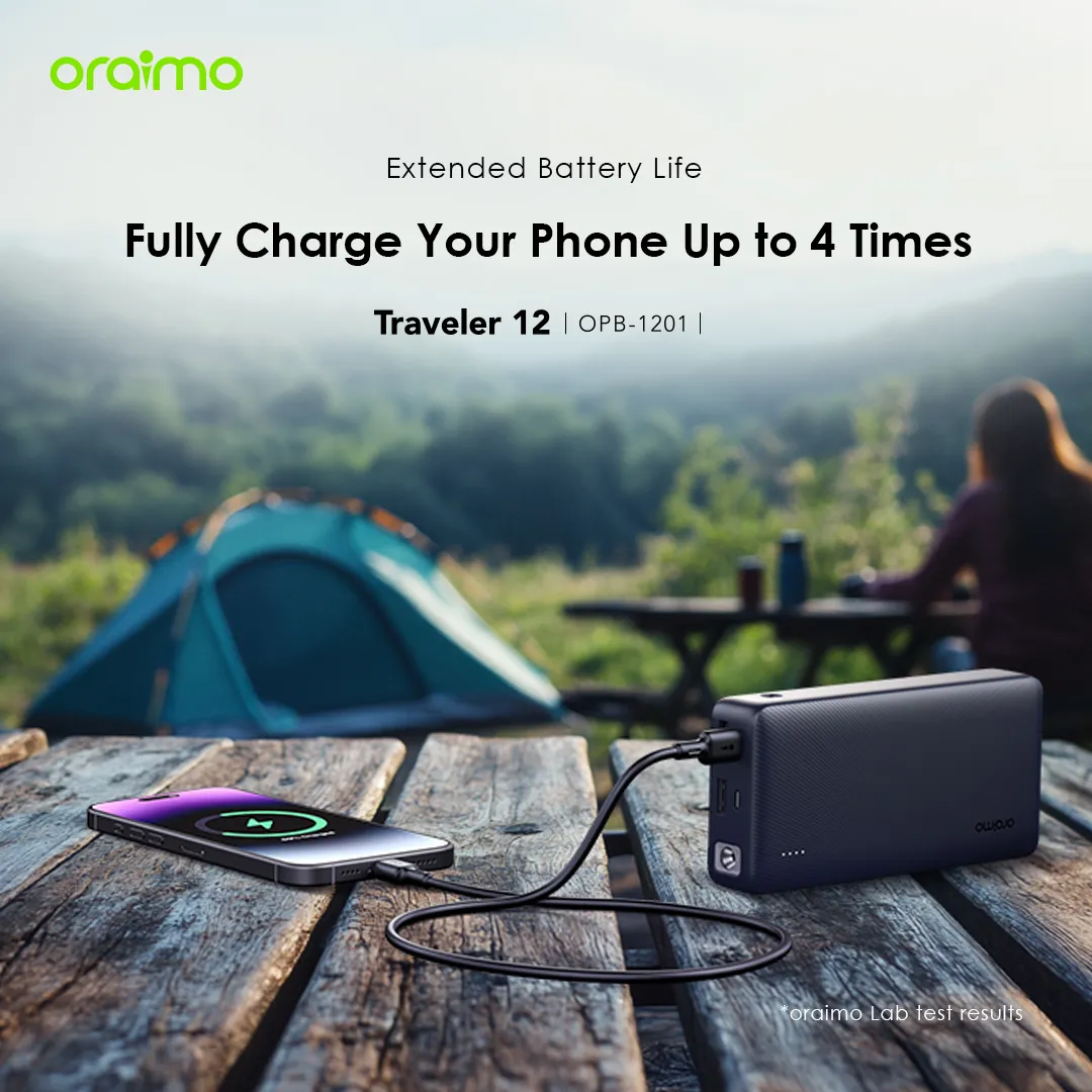 Oraimo Traveler 12 20000mAh 12W Power Bank OPB-1201 oraimo Traveler 12 20000mAh 12W Power Bank opb 1201 9