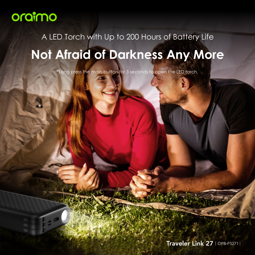oraimo Traveler Link 27 27000mAh 12W Power Bank OPB-P5271 oraimo Traveler Link 27 27000mAh 12W Power Bank OPB P5217 4