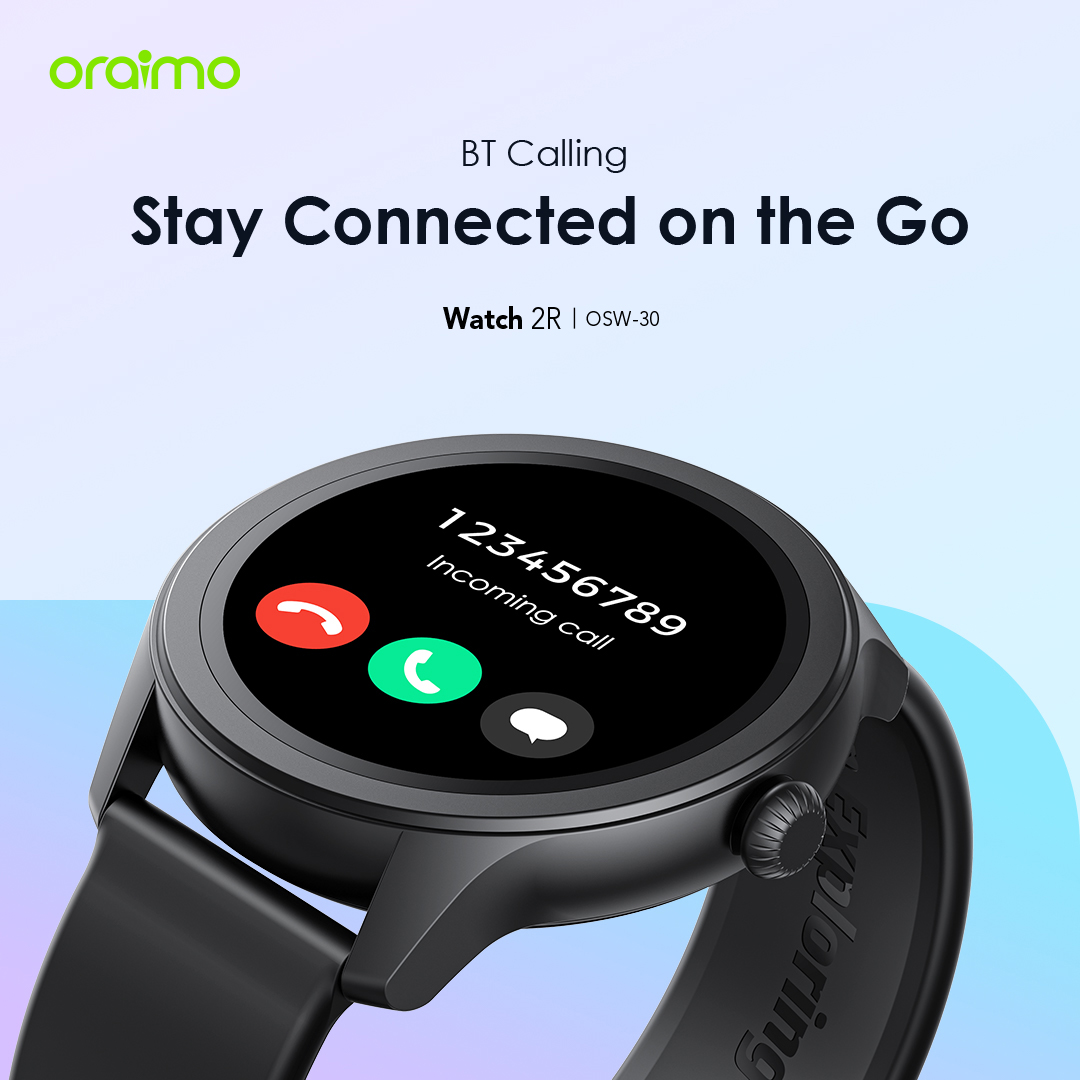 oraimo Watch 2R 1.39" TFT IP68 Smart Watch OSW-30 oraimo Watch 2R 1.39 TFT IP68 Smart Watch osw 30 9
