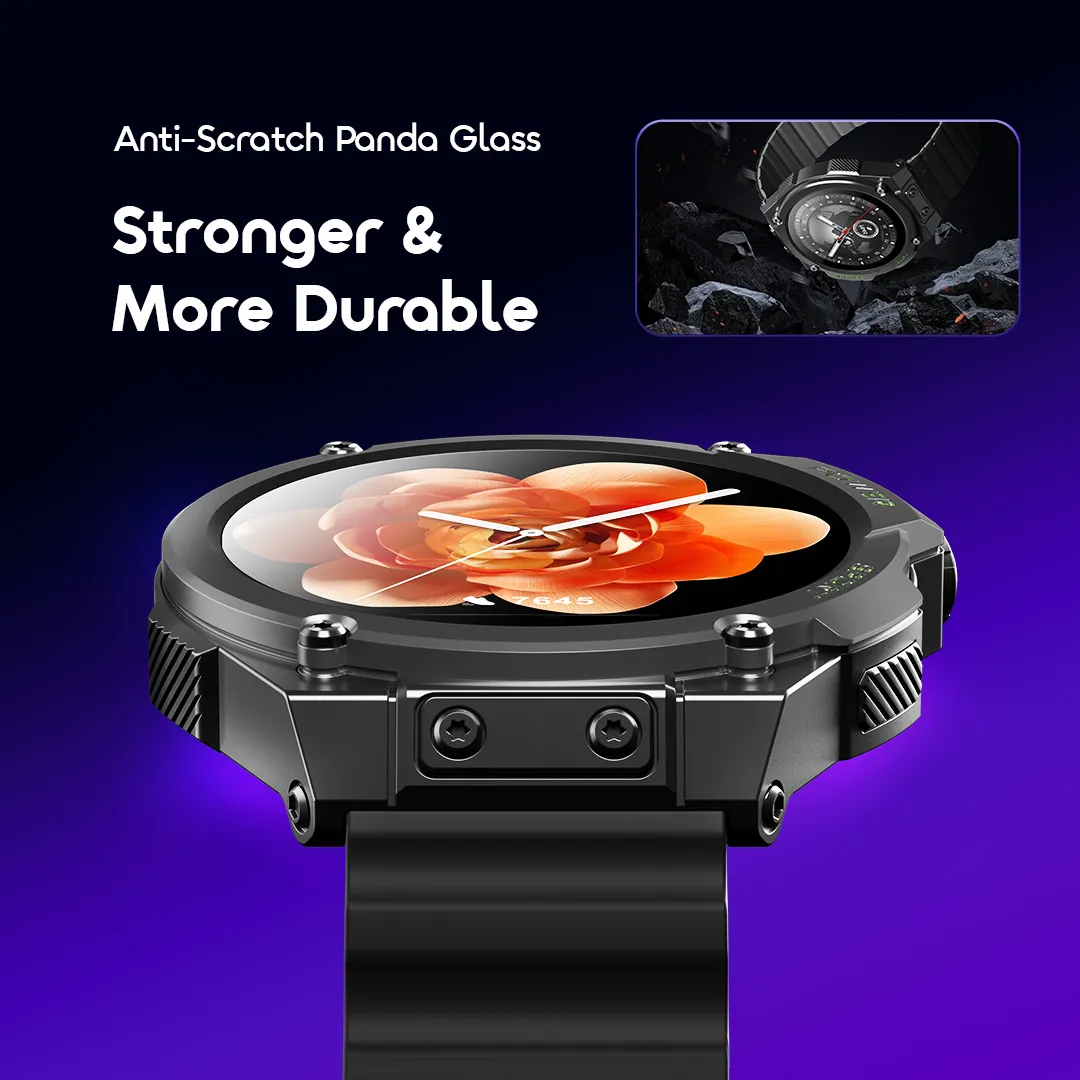 oraimo Watch Nova RV 1.39" HD Video Watch Faces IP68 Smart Watch OSW-822N oraimo Watch Nova RV OSW 822N Anti Scratch Panda Glass