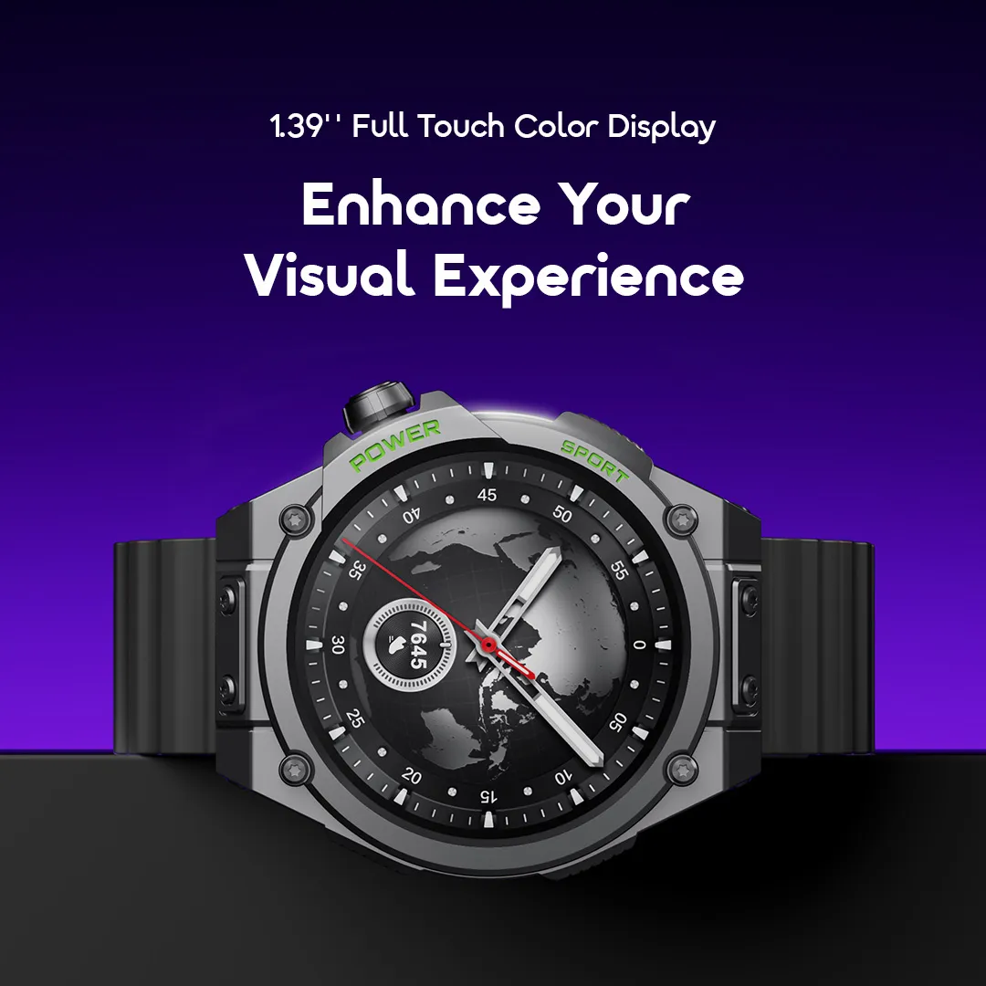 oraimo Watch Nova RV 1.39" HD Video Watch Faces IP68 Smart Watch OSW-822N oraimo Watch Nova RV OSW 822N Full Touch Color Display