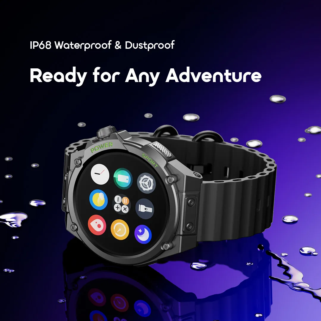 oraimo Watch Nova RV 1.39" HD Video Watch Faces IP68 Smart Watch OSW-822N oraimo Watch Nova RV OSW 822N IP68 Waterproof Dustproof
