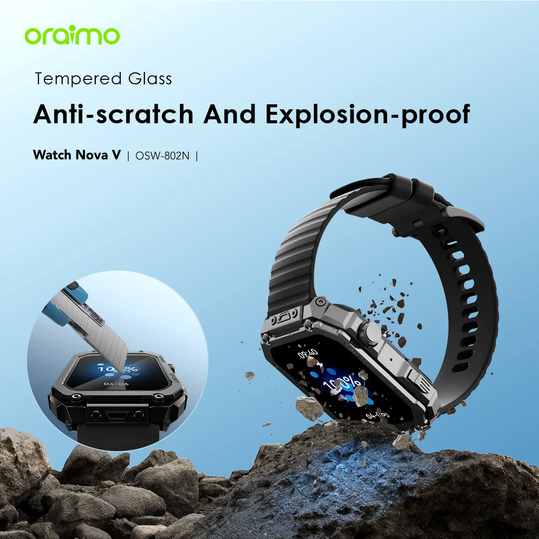oraimo Watch Nova V 2.01" HD Video Watch Faces Smart Watch OSW-802N oraimo Watch Nova V 2.01 HD Video Watch Faces Smart Watch osw 802n 10