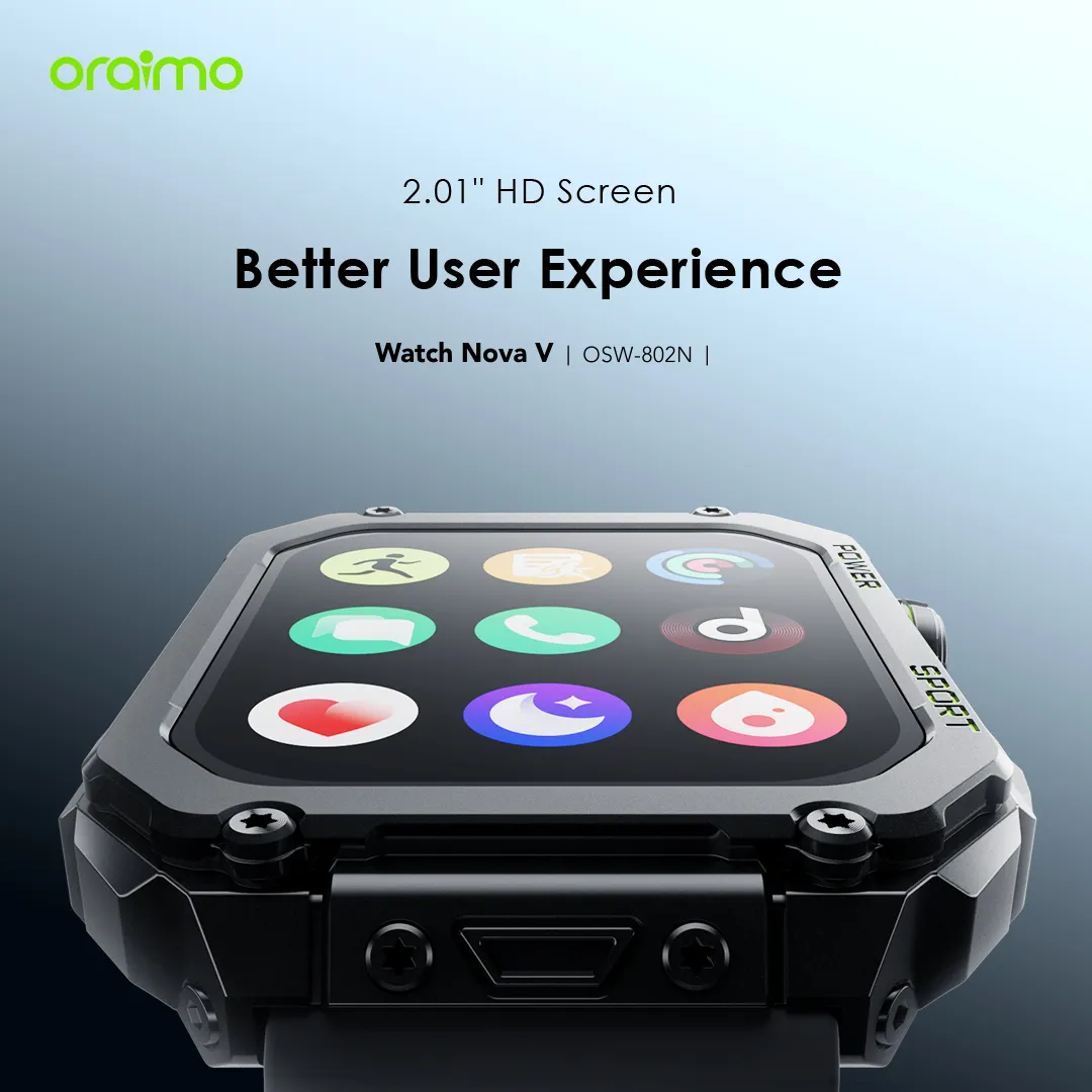 oraimo Watch Nova V 2.01" HD Video Watch Faces Smart Watch OSW-802N oraimo Watch Nova V 2.01 HD Video Watch Faces Smart Watch osw 802n 11
