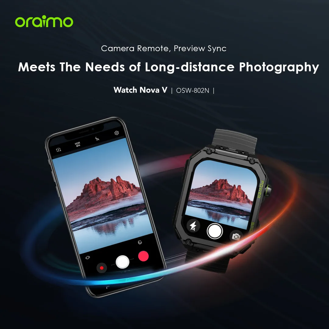 oraimo Watch Nova V 2.01" HD Video Watch Faces Smart Watch OSW-802N oraimo Watch Nova V 2.01 HD Video Watch Faces Smart Watch osw 802n 8