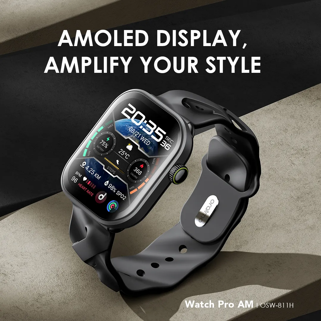 oraimo Watch Pro AM 1.85″ AMOLED IP68 Smart Watch OSW-811H oraimo Watch Pro AM 1.85″ AMOLED IP68 Smart Watch osw 811h 1