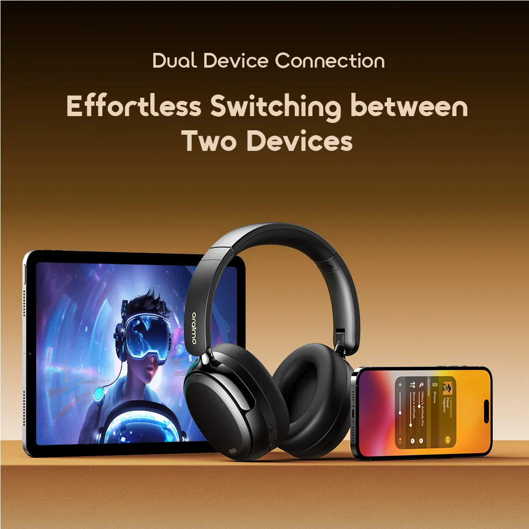 oraimo BoomPop N Wireless Headphones OHP-915N oraimo Wireless Headphones BoomPop N OHP 915N Dual Devices Connection 6