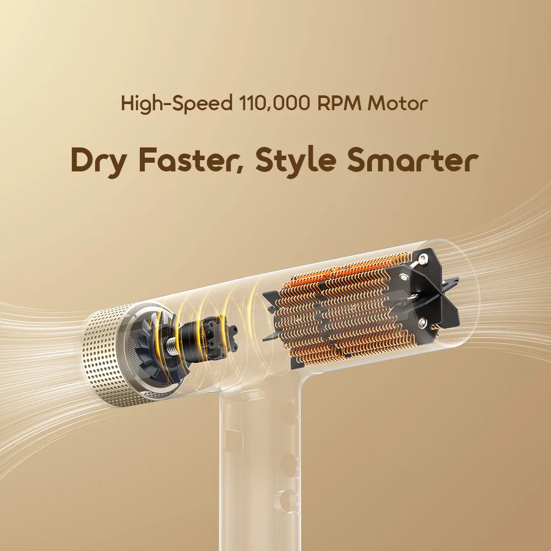 oraimo Swift Dry High-Speed Motor Hair Dryer OHD-550N oraimo hair dryer swift dry ohd 550n high speed motor 3