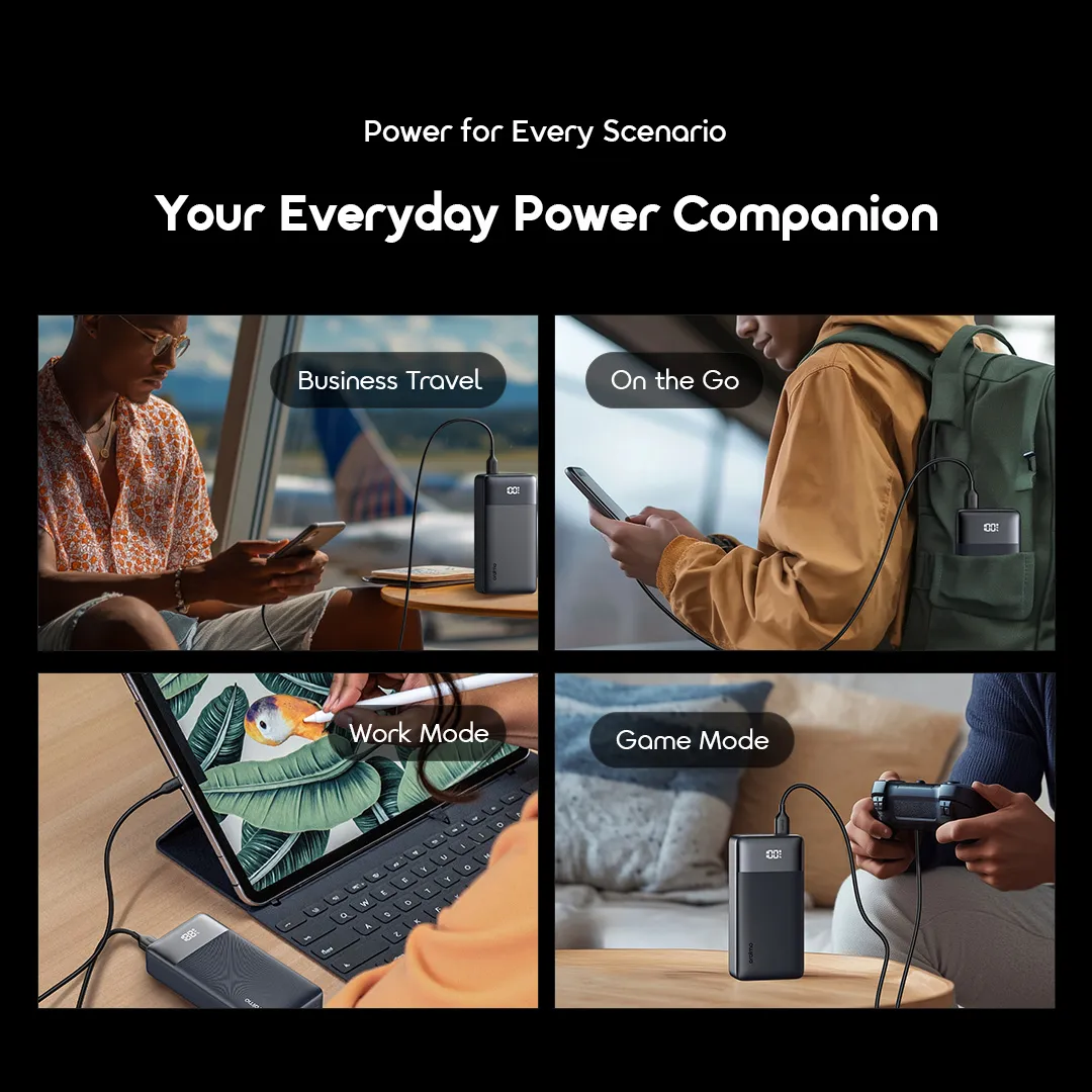 oraimo PowerNova Q21 20000mAh 22.5W Power Bank OPB-7200Q oraimo power bank powernova q21 opb 7200q 10 on the go